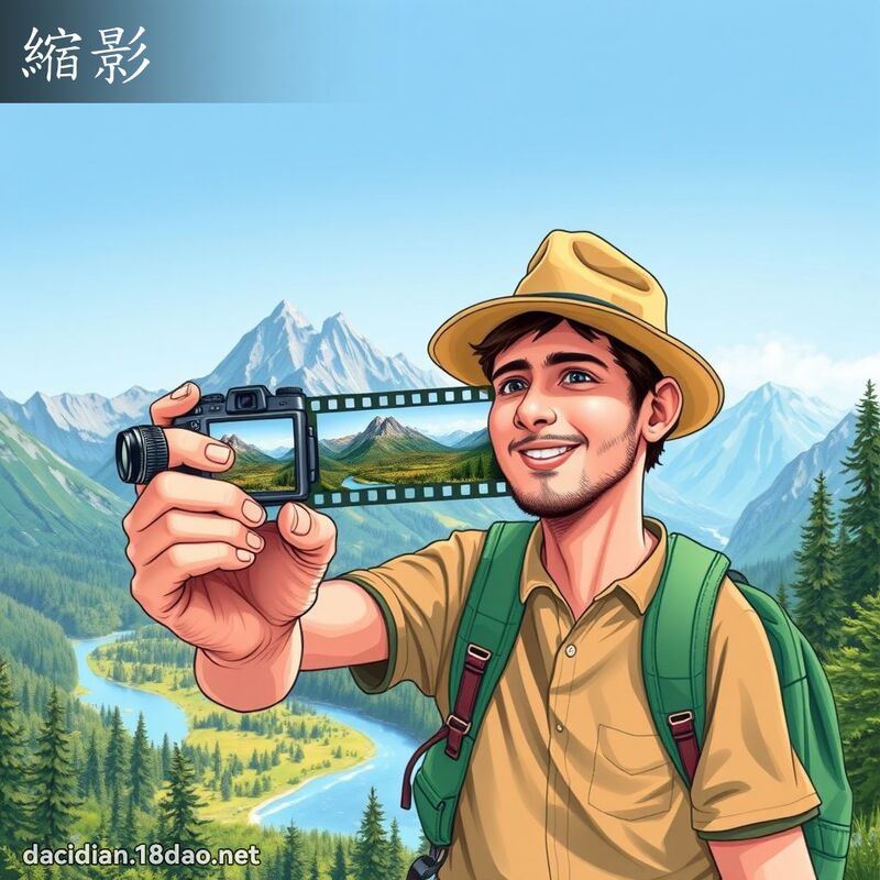缩影 - 国语大辞典配图
