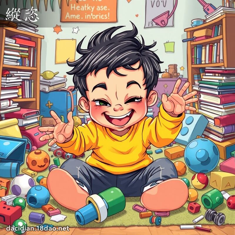 縱恣 - 國語大辭典配圖