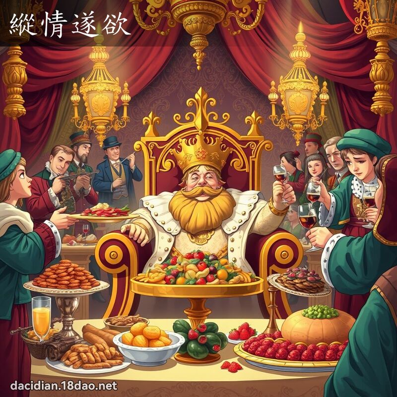 縱情遂欲 - 國語大辭典配圖