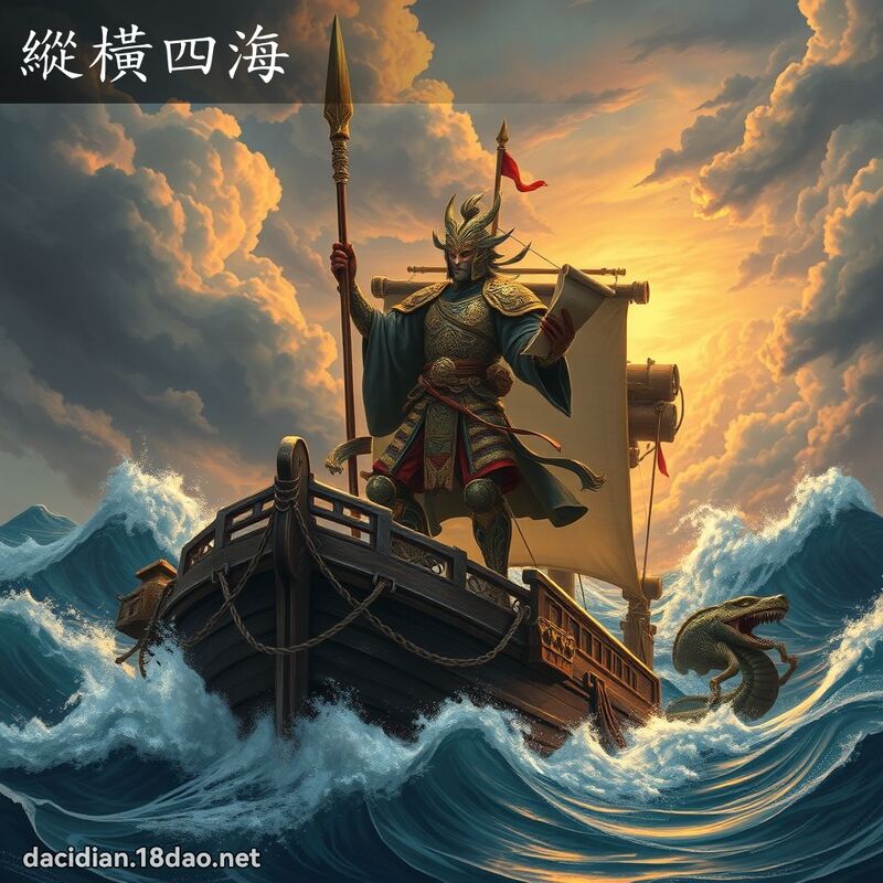 纵横四海 - 国语大辞典配图