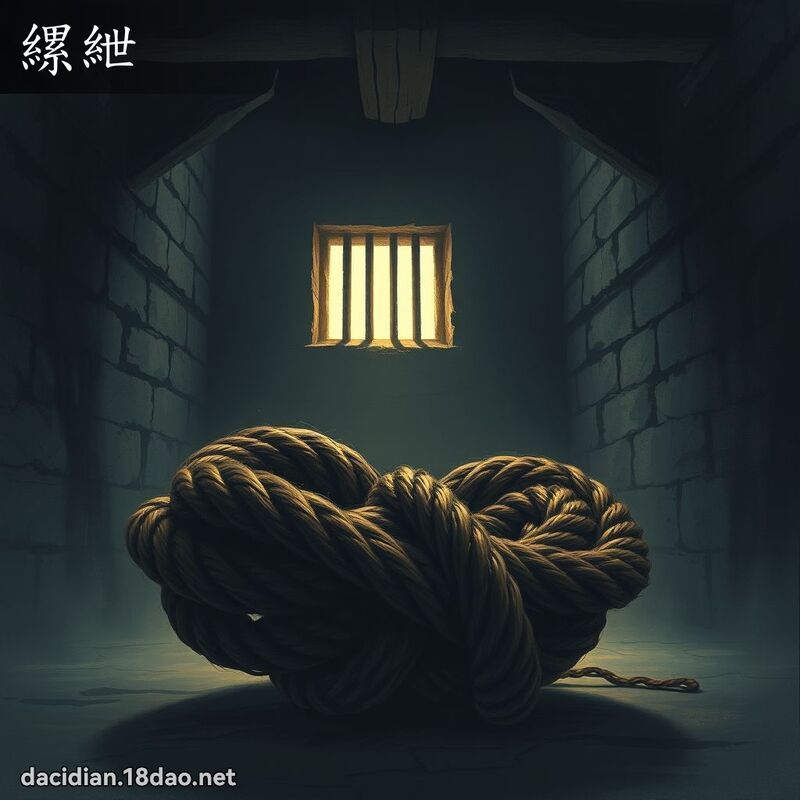 縲紲 - 国语大辞典配图