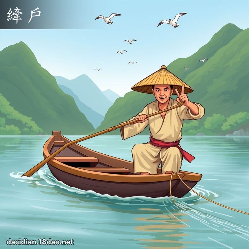 縴户 - 国语大辞典配图