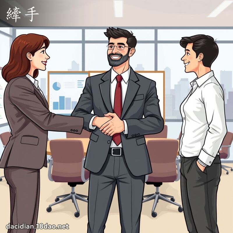 縴手 - 国语大辞典配图