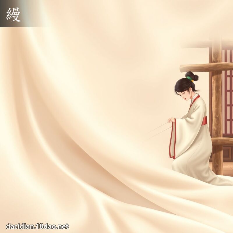 縵 - 国语大辞典配图
