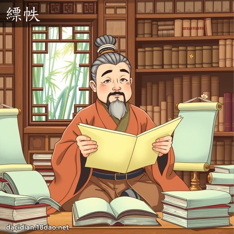 縹帙 - 國語大辭典配圖