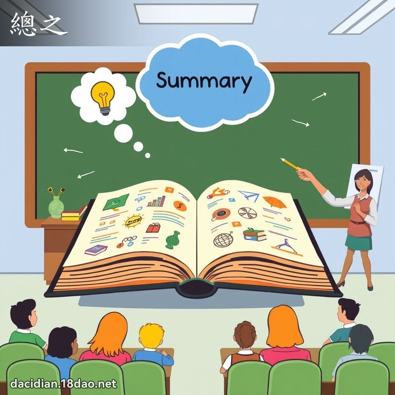 总之 - 国语大辞典配图