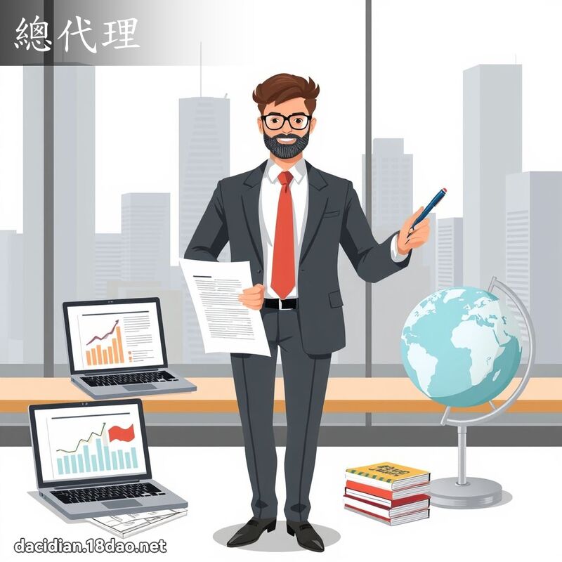 总代理 - 国语大辞典配图