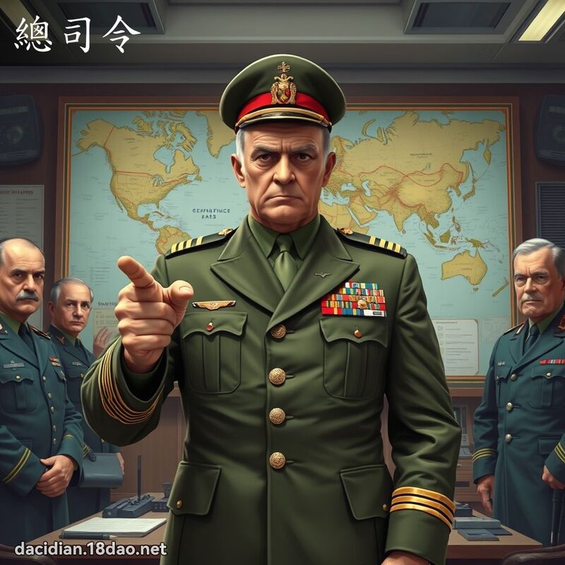 总司令 - 国语大辞典配图