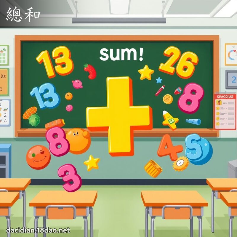 总和 - 国语大辞典配图