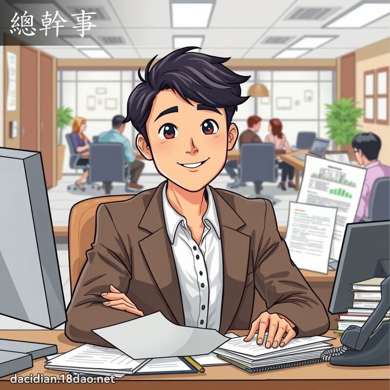 总干事 - 国语大辞典配图