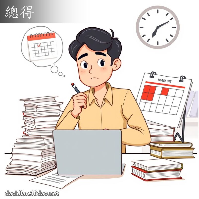 總得 - 國語大辭典配圖