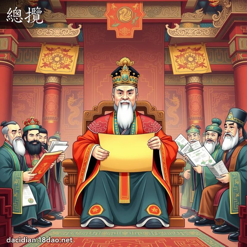 总揽 - 国语大辞典配图