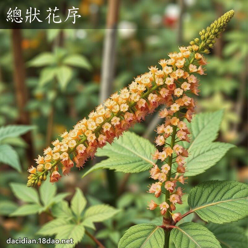 总状花序 - 国语大辞典配图