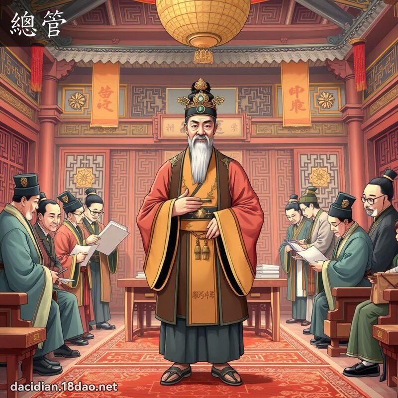 總管 - 國語大辭典配圖