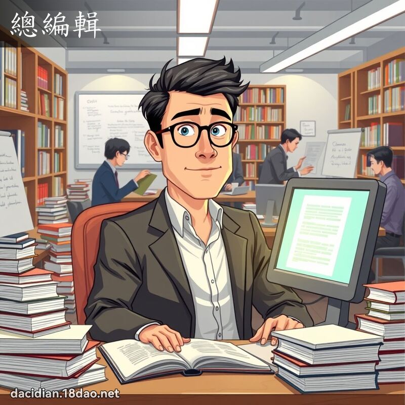 总编辑 - 国语大辞典配图