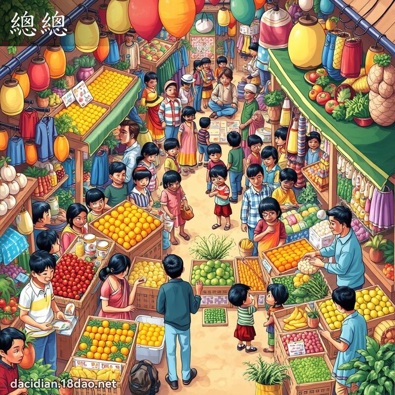 总总 - 国语大辞典配图