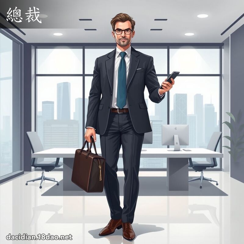总裁 - 国语大辞典配图