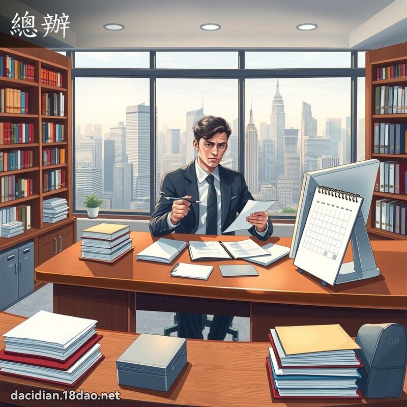 总办 - 国语大辞典配图