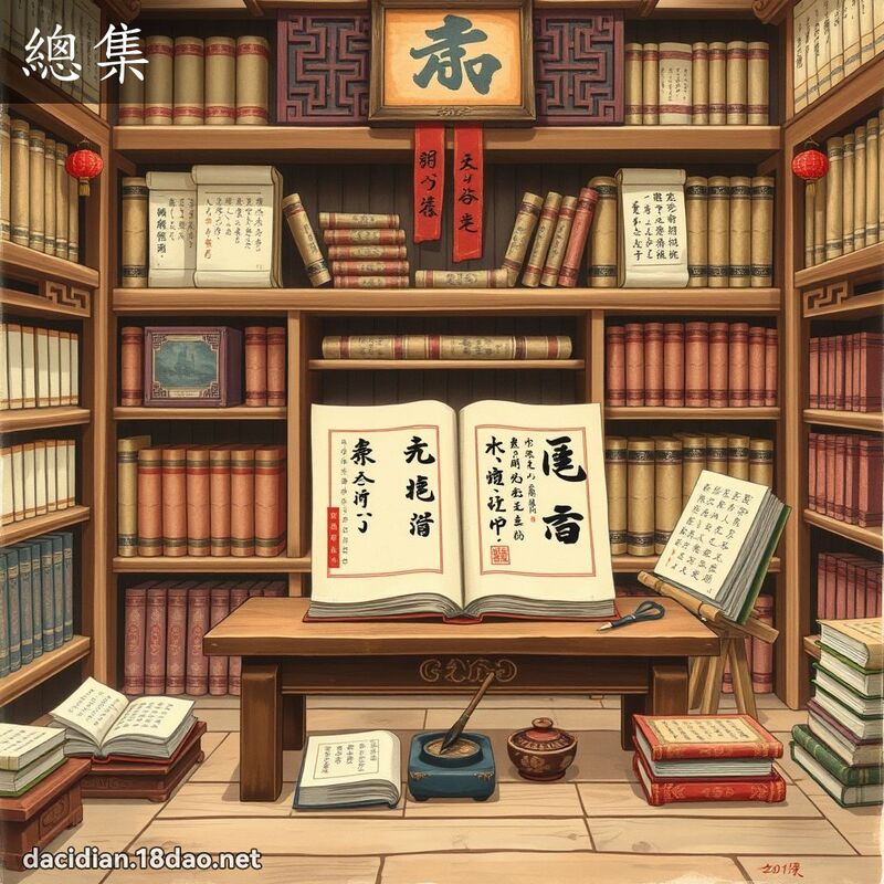 总集 - 国语大辞典配图