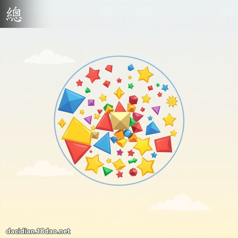 總 - 國語大辭典配圖