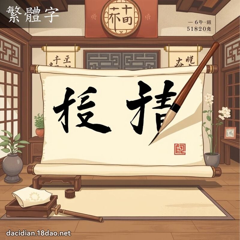 繁體字 - 國語大辭典配圖