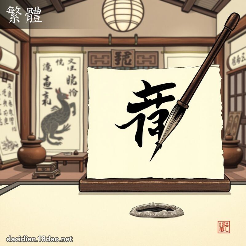繁體 - 國語大辭典配圖