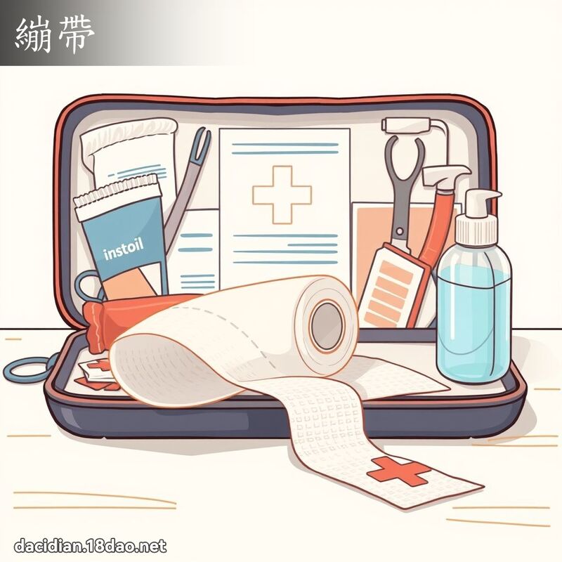 绷带 - 国语大辞典配图