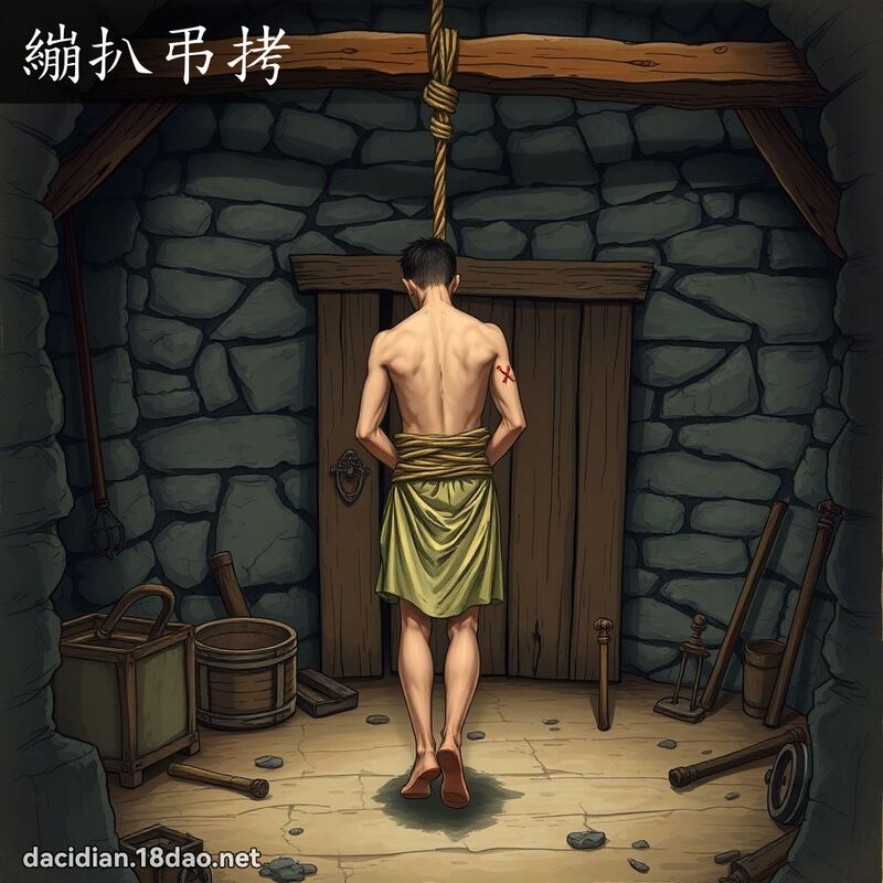 繃扒弔拷 - 國語大辭典配圖