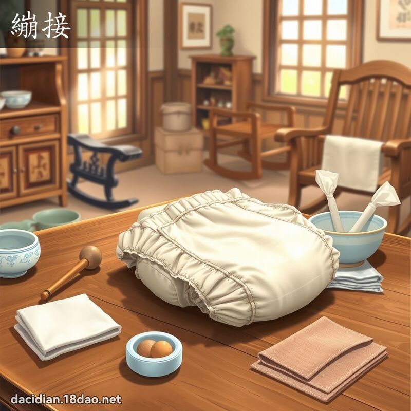 繃接 - 國語大辭典配圖