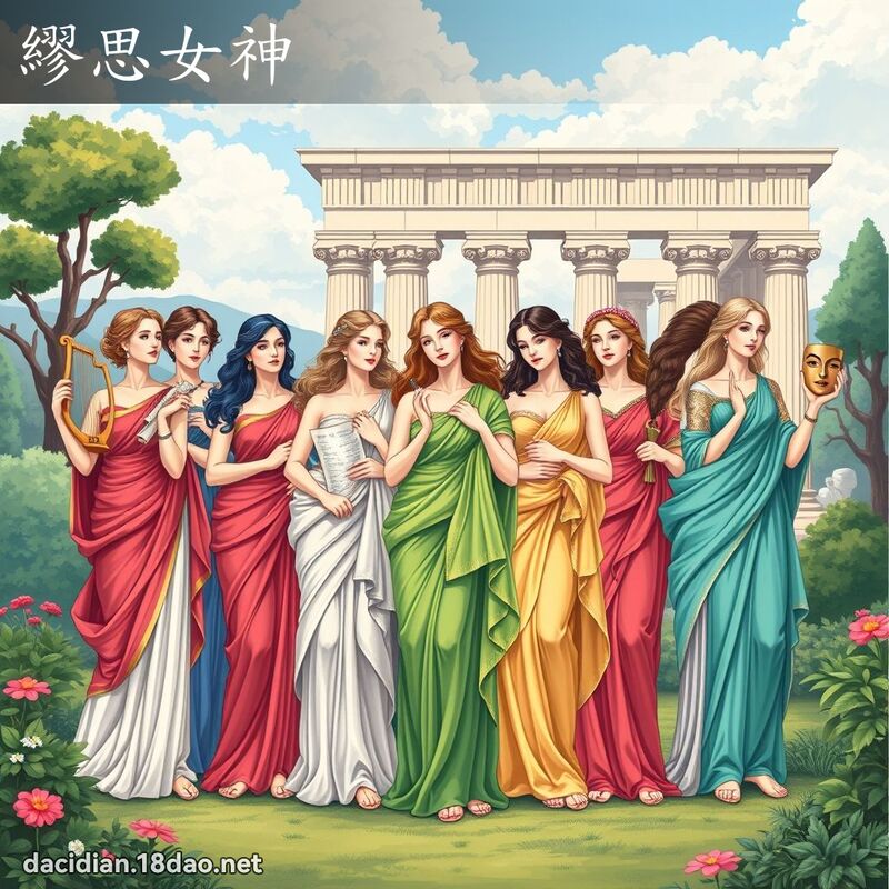 繆思女神 - 国语大辞典配图