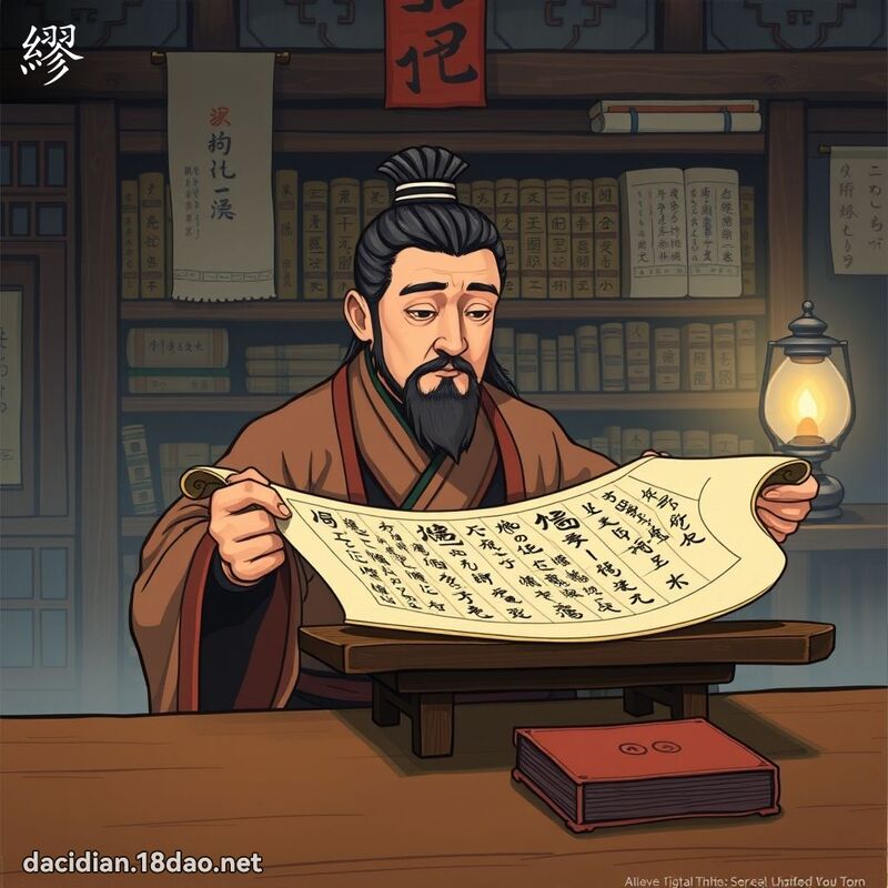 漢字: 繆 (多音字)