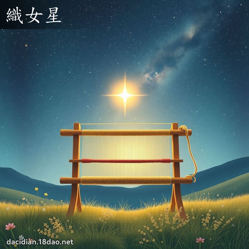 織女星 - 國語大辭典配圖