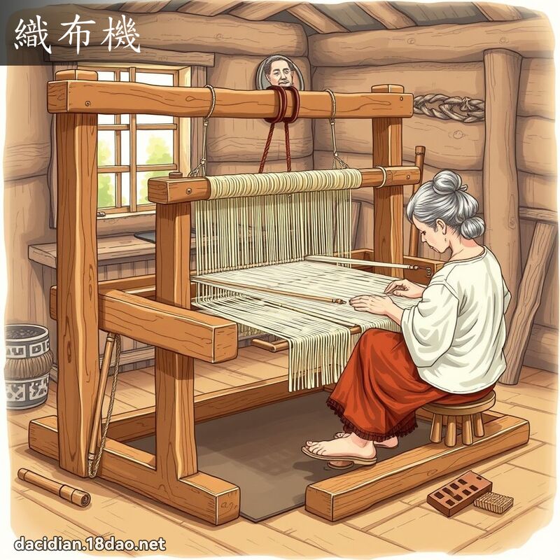 织布机 - 国语大辞典配图