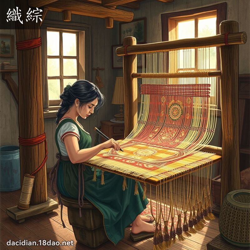 織綜 - 國語大辭典配圖