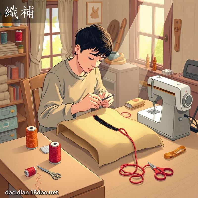 織補 - 國語大辭典配圖