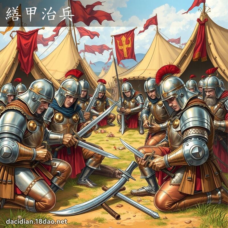 缮甲治兵 - 国语大辞典配图