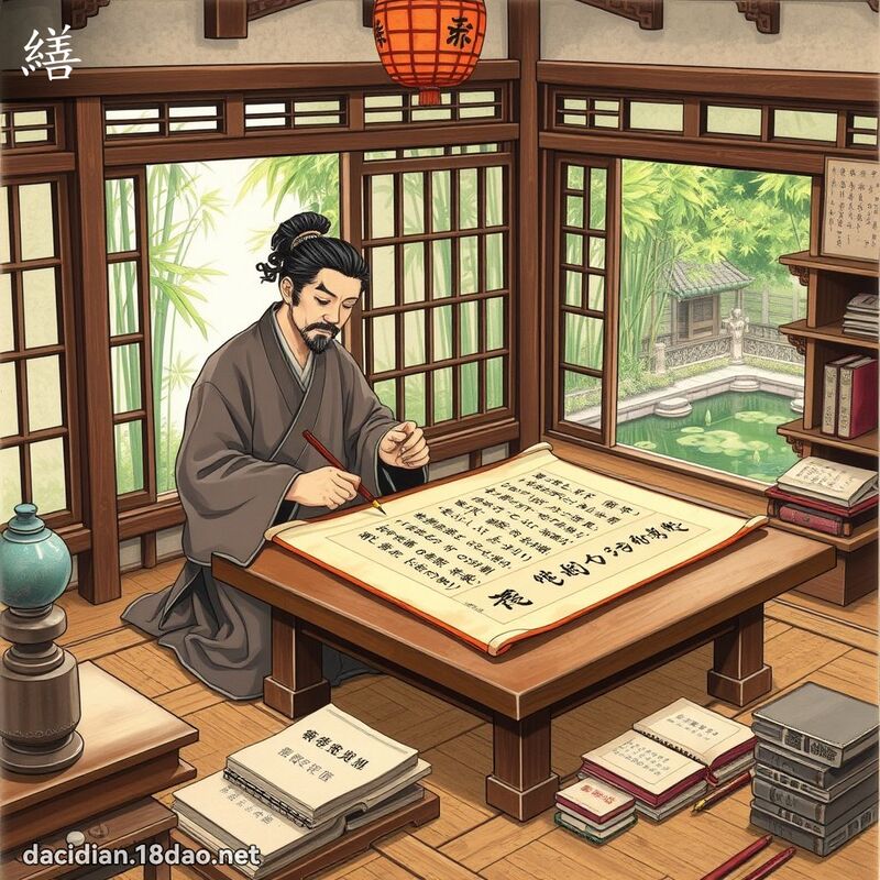繕 - 國語大辭典配圖