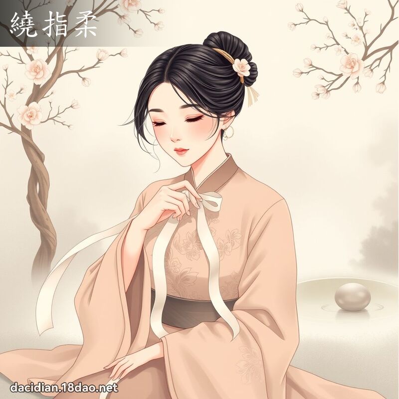 繞指柔 - 國語大辭典配圖