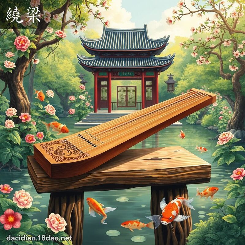 绕梁 - 国语大辞典配图