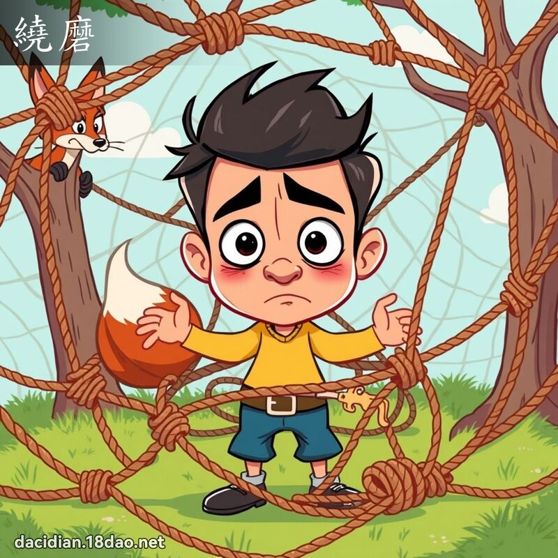 绕磨 - 国语大辞典配图