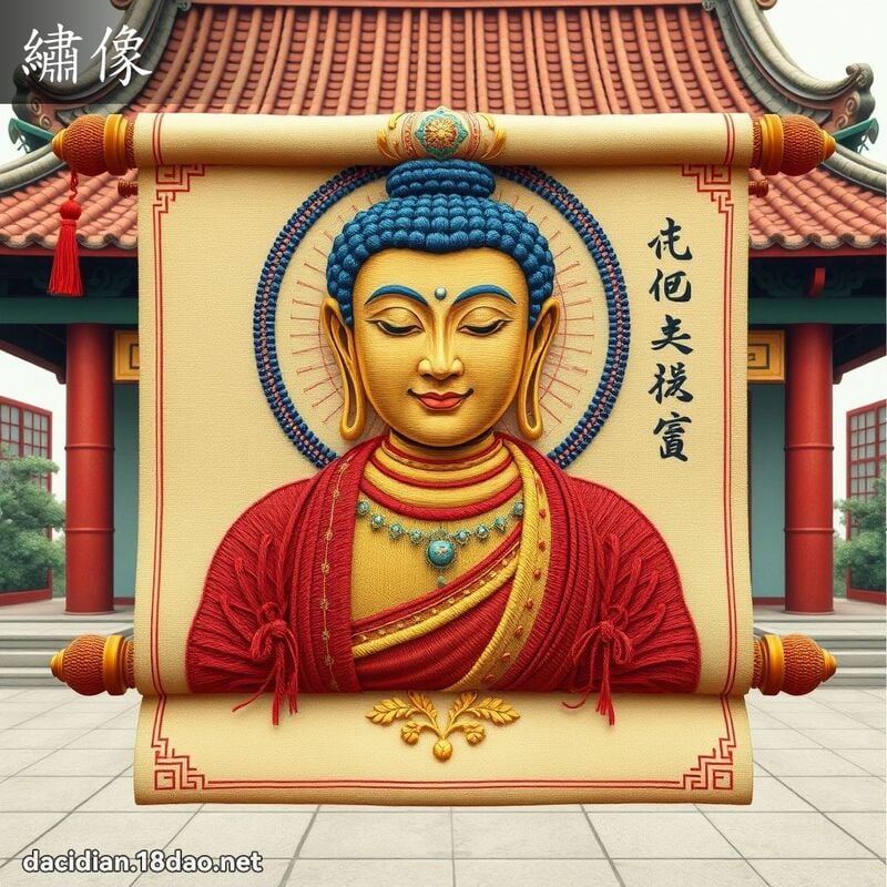 繡像 - 國語大辭典配圖