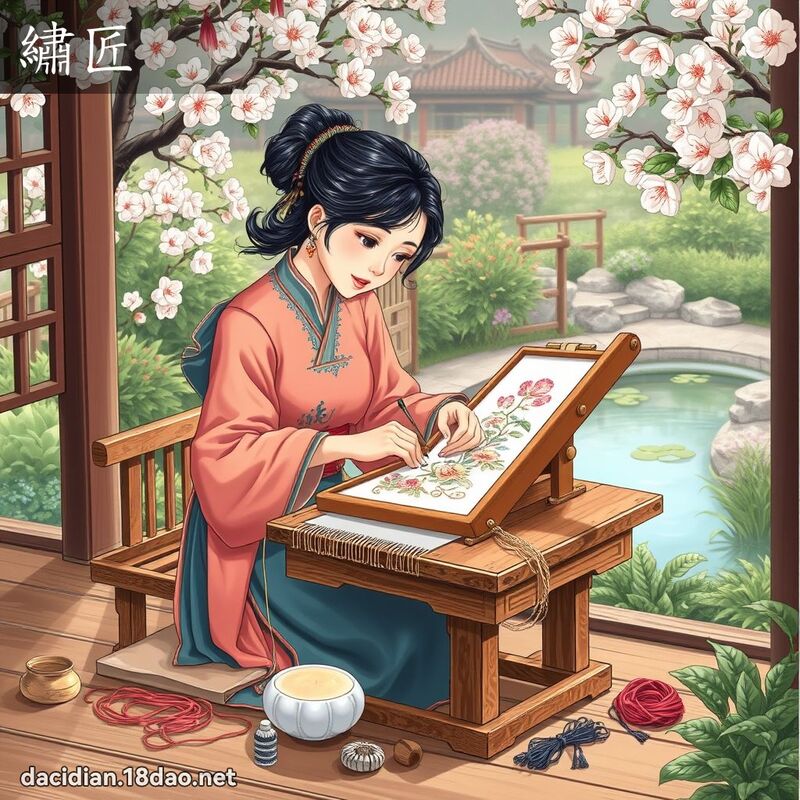 绣匠 - 国语大辞典配图