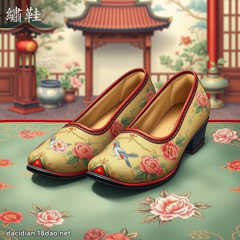 绣鞋 - 国语大辞典配图