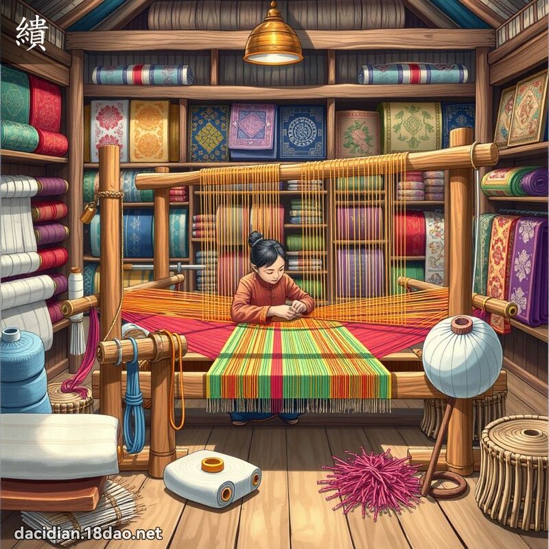 繢 - 國語大辭典配圖