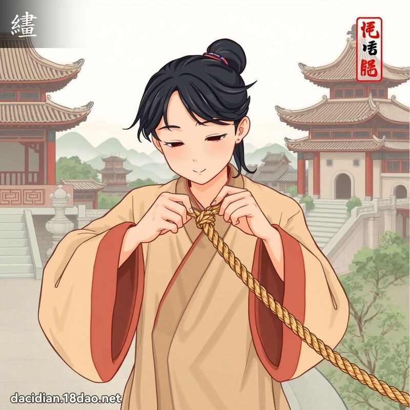 繣 - 國語大辭典配圖