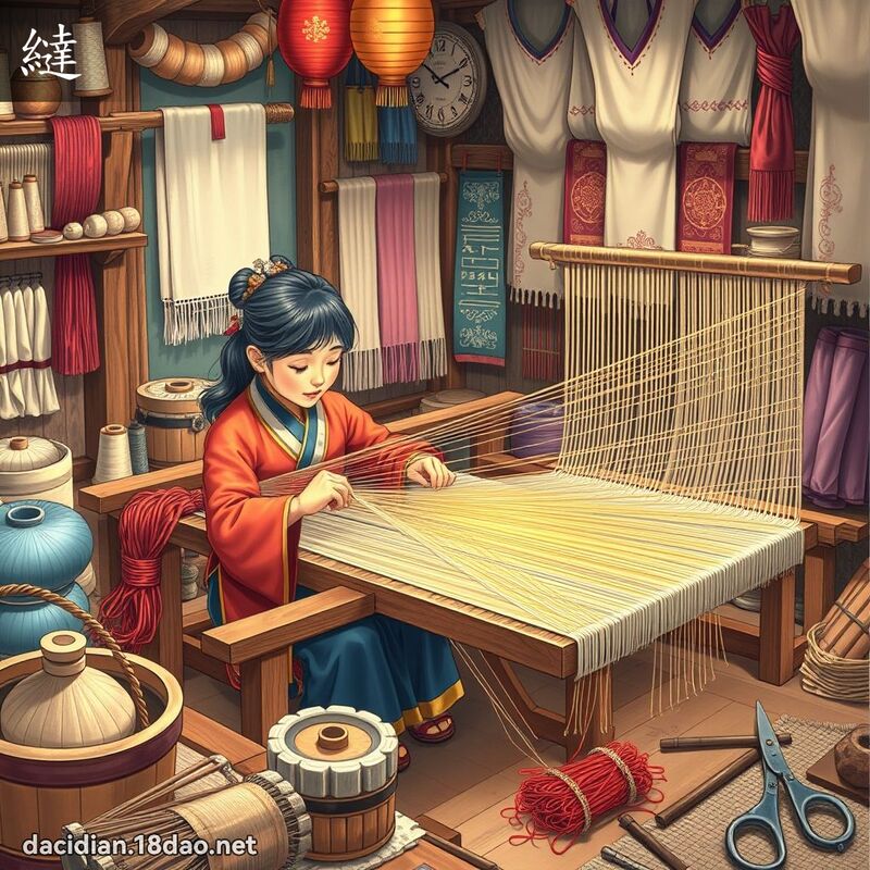 漢字: 繨 (多音字)