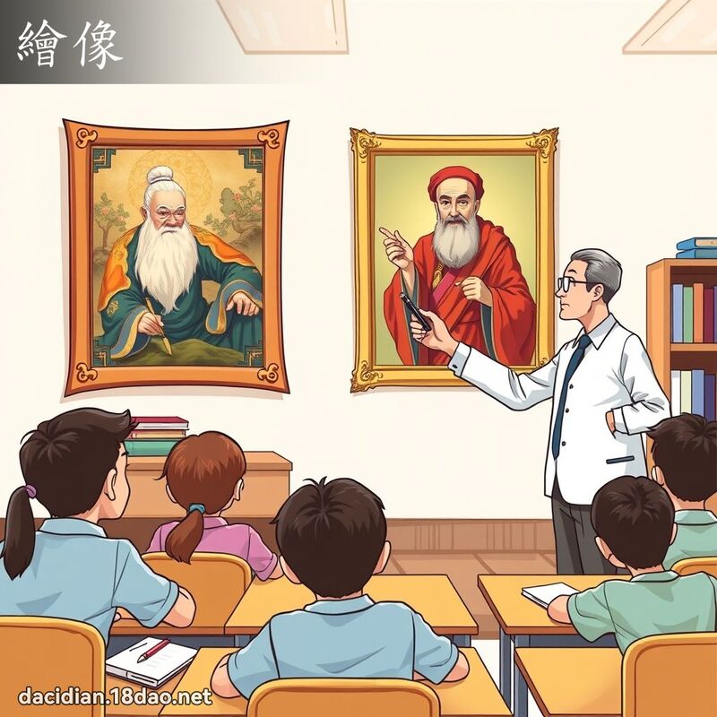绘像 - 国语大辞典配图