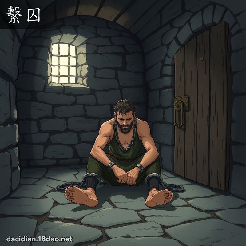 系囚 - 国语大辞典配图