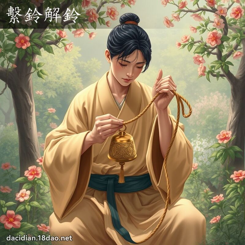 系铃解铃 - 国语大辞典配图