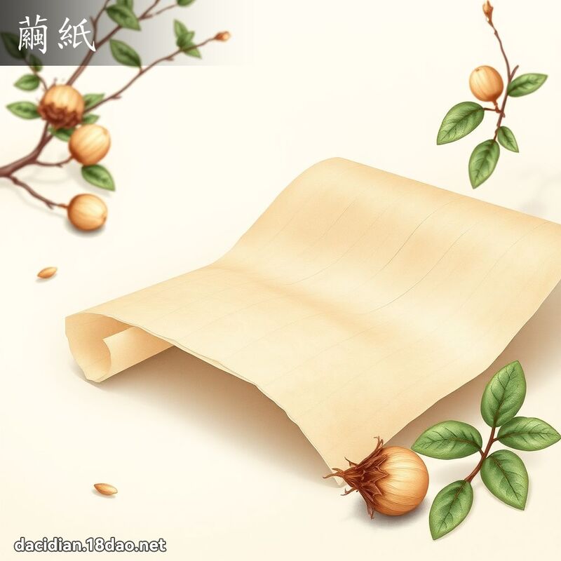 茧纸 - 国语大辞典配图